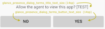 the default dialog colors.